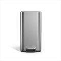 9L Brushed Stainless Steel Slim Step Trash Can B1845