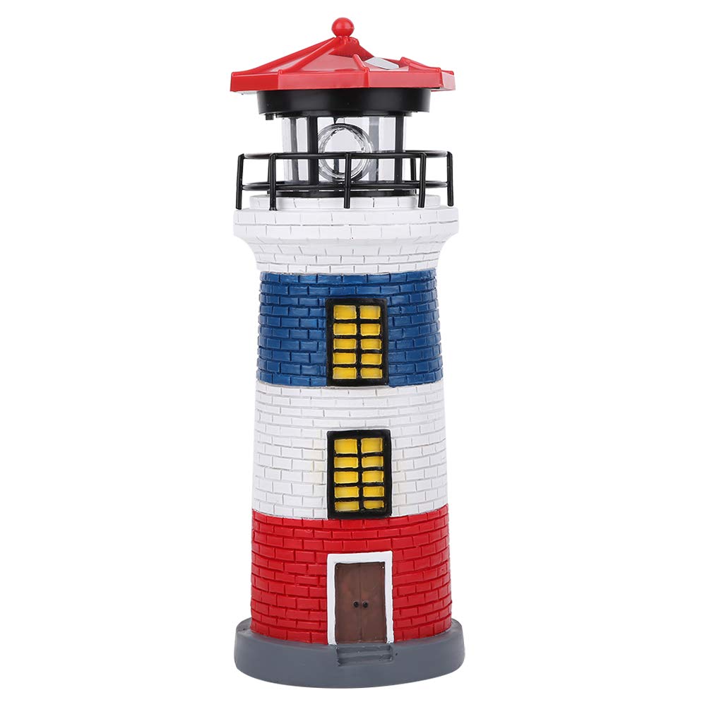Solar Lighthouse Statue Outdoor Light A963386