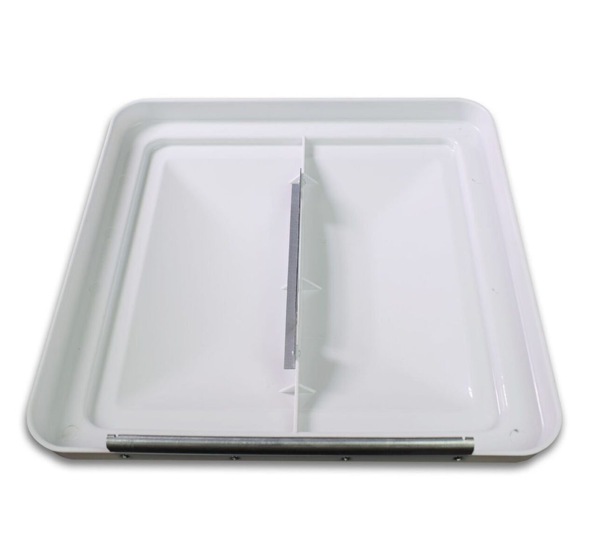 14 Inch RV Roof Vent Cover White 2-Pack Q534
