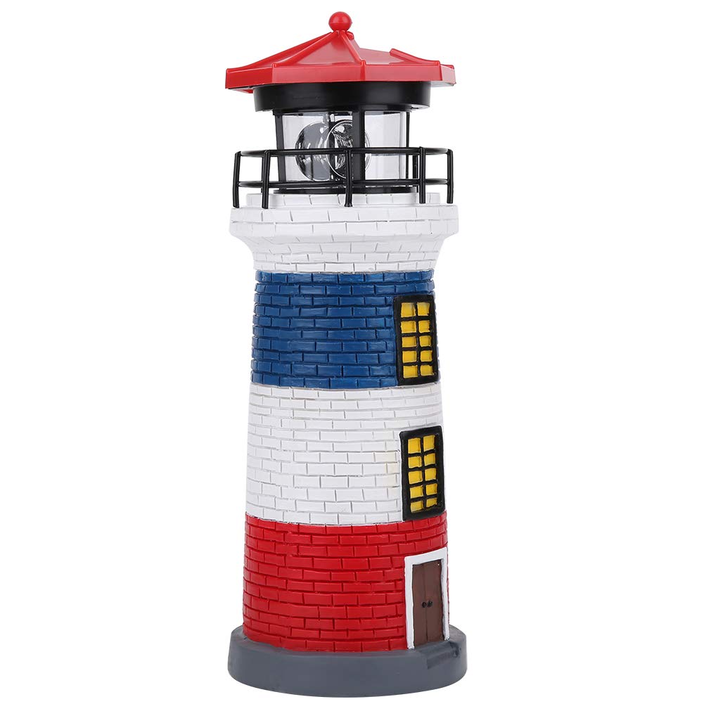 Solar Lighthouse Statue Outdoor Light A963386