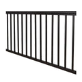 Aluminum Rail and Baluster Kit Textured Black 36 x 72 Inch U54966