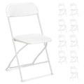 White 10 Pack Folding Chair Z84282