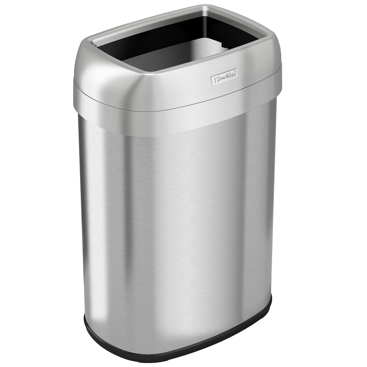 13 Gallon Stainless Steel Open Top Trash Can A7970