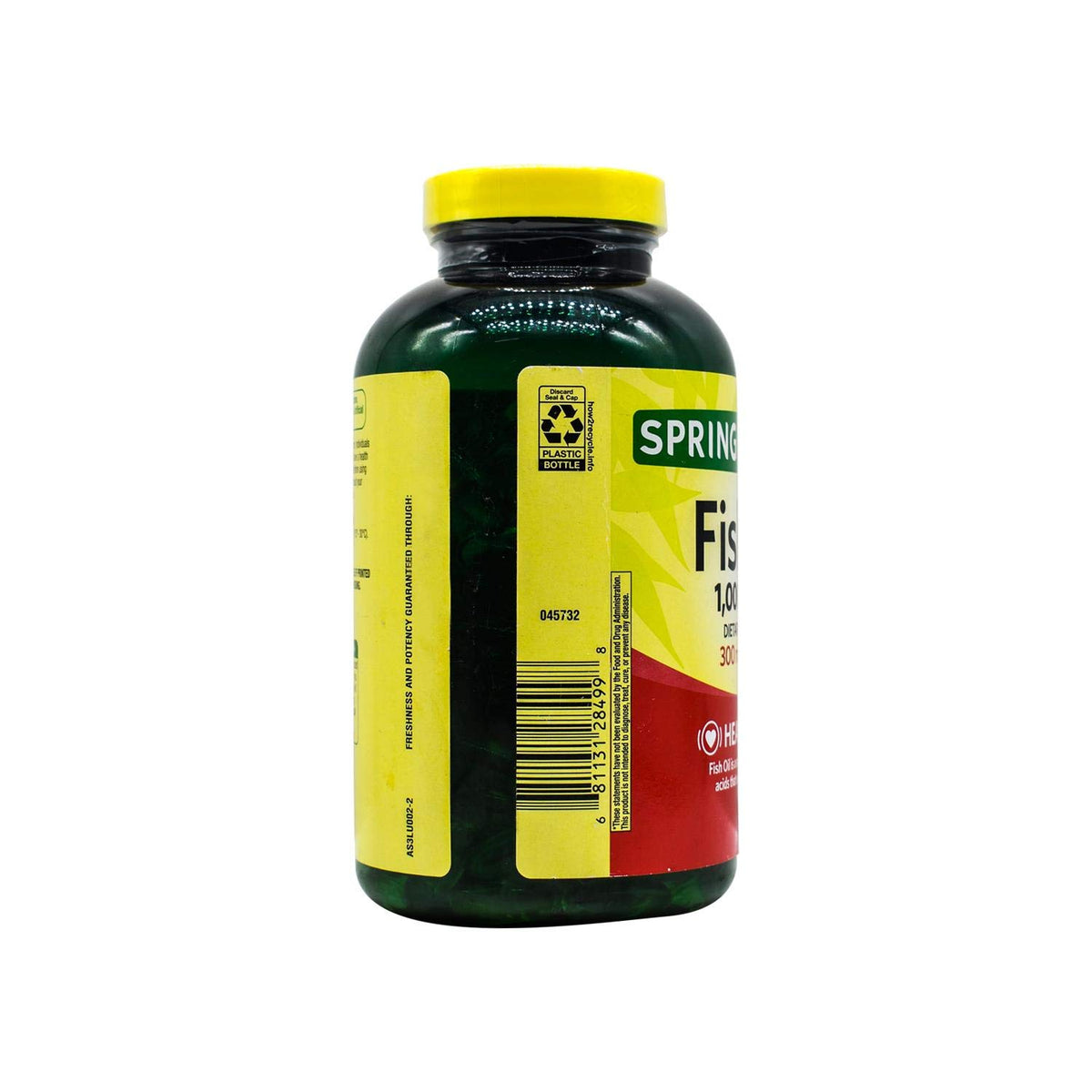 Fish Oil 1000 mg 300 Softgels J8574