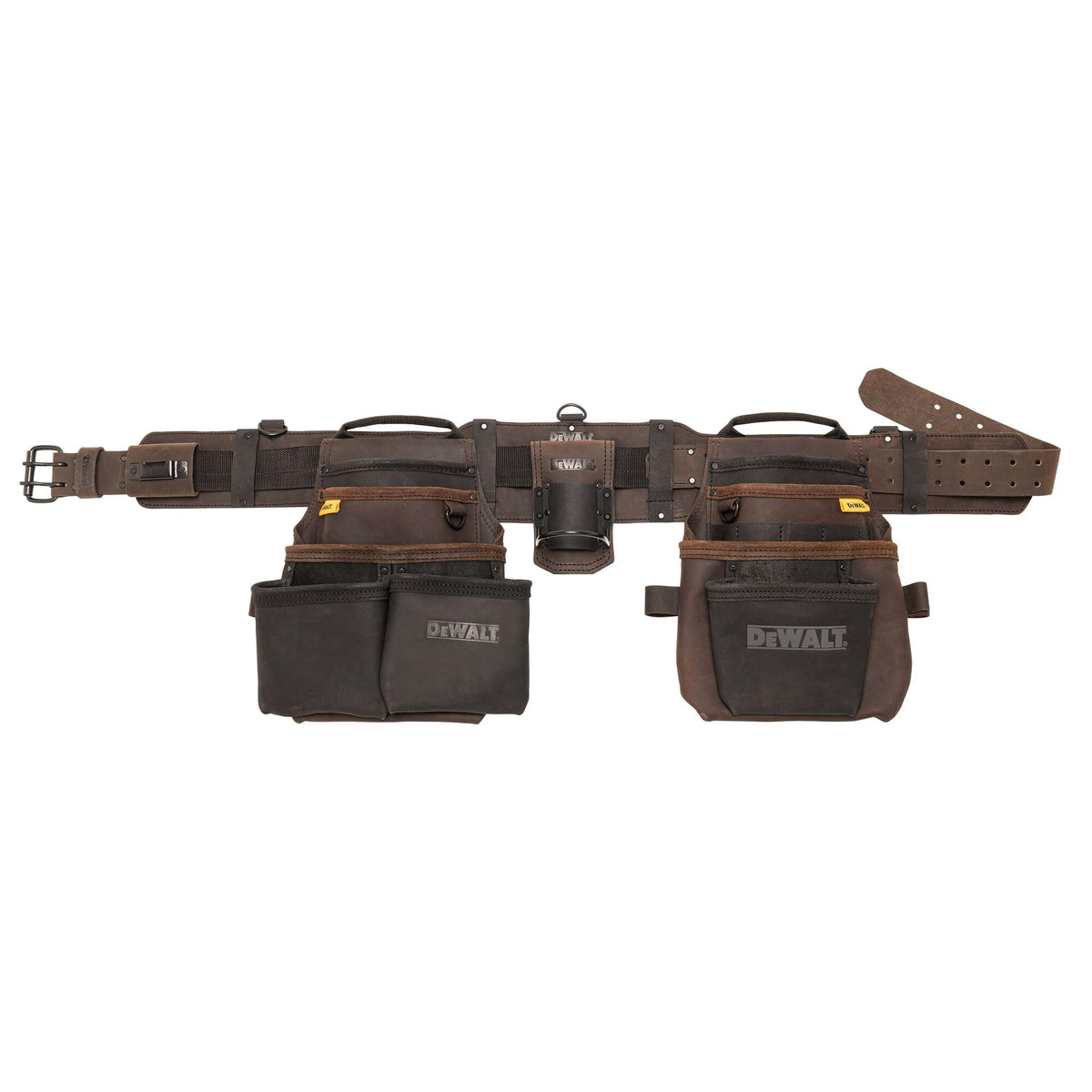 Leather Tool Belt Organizer with 18 Pockets Q675767