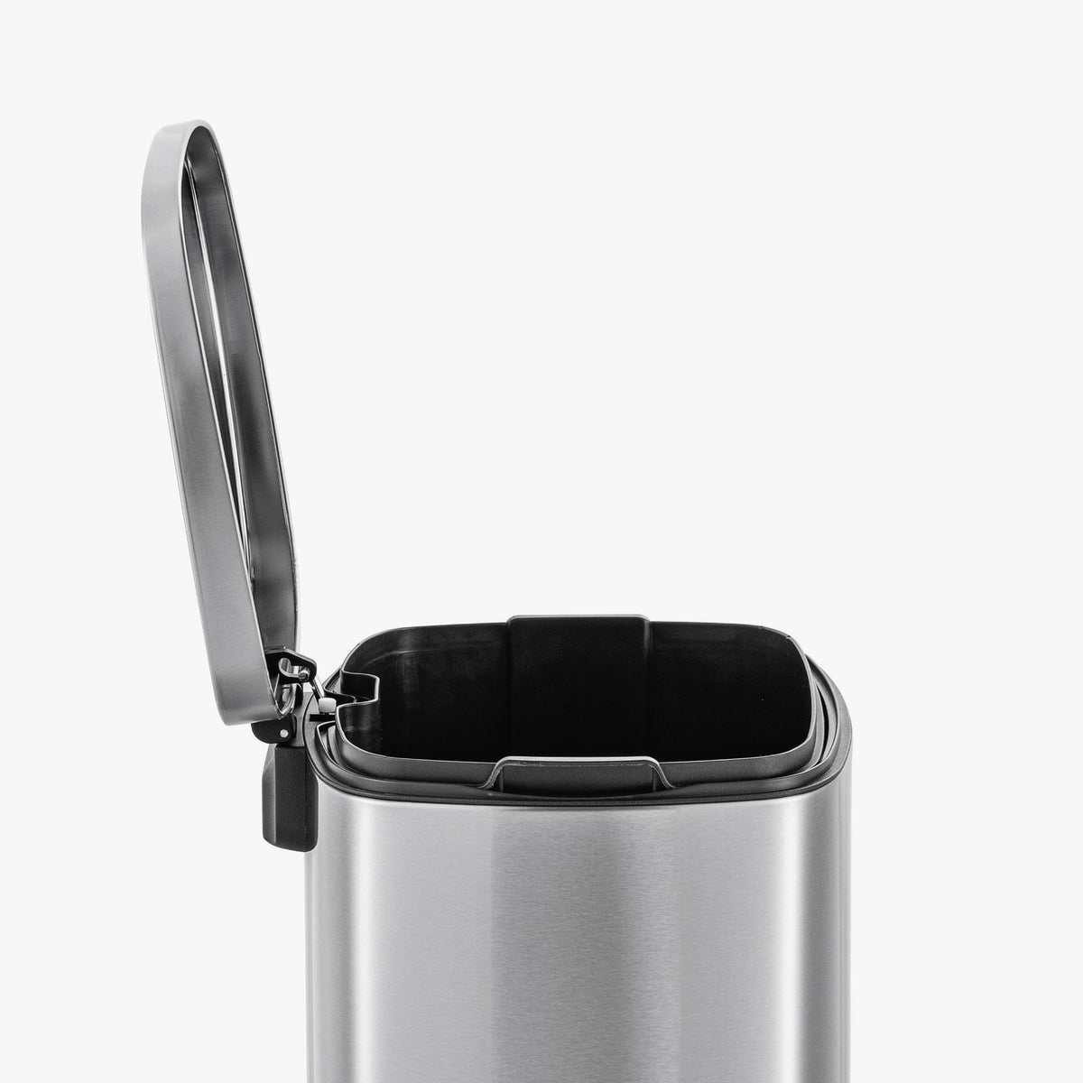 50L Stainless Steel Step-On Kitchen Trash Can C351