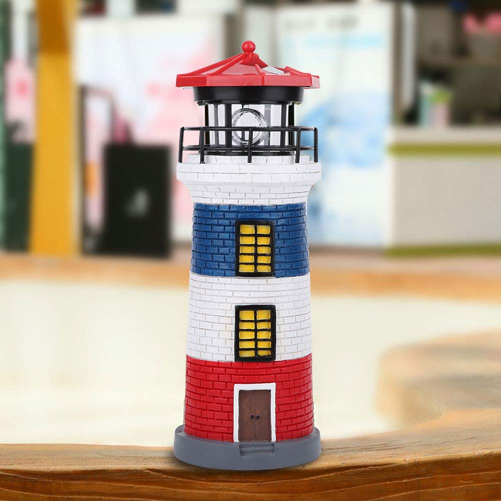 Solar Lighthouse Statue Outdoor Light A963386
