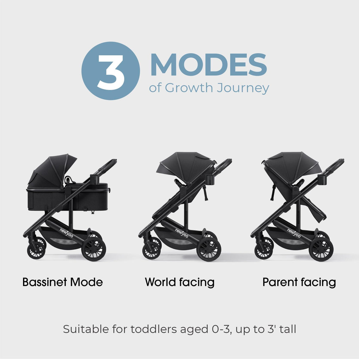 2-in-1 Convertible Infant Stroller U182747