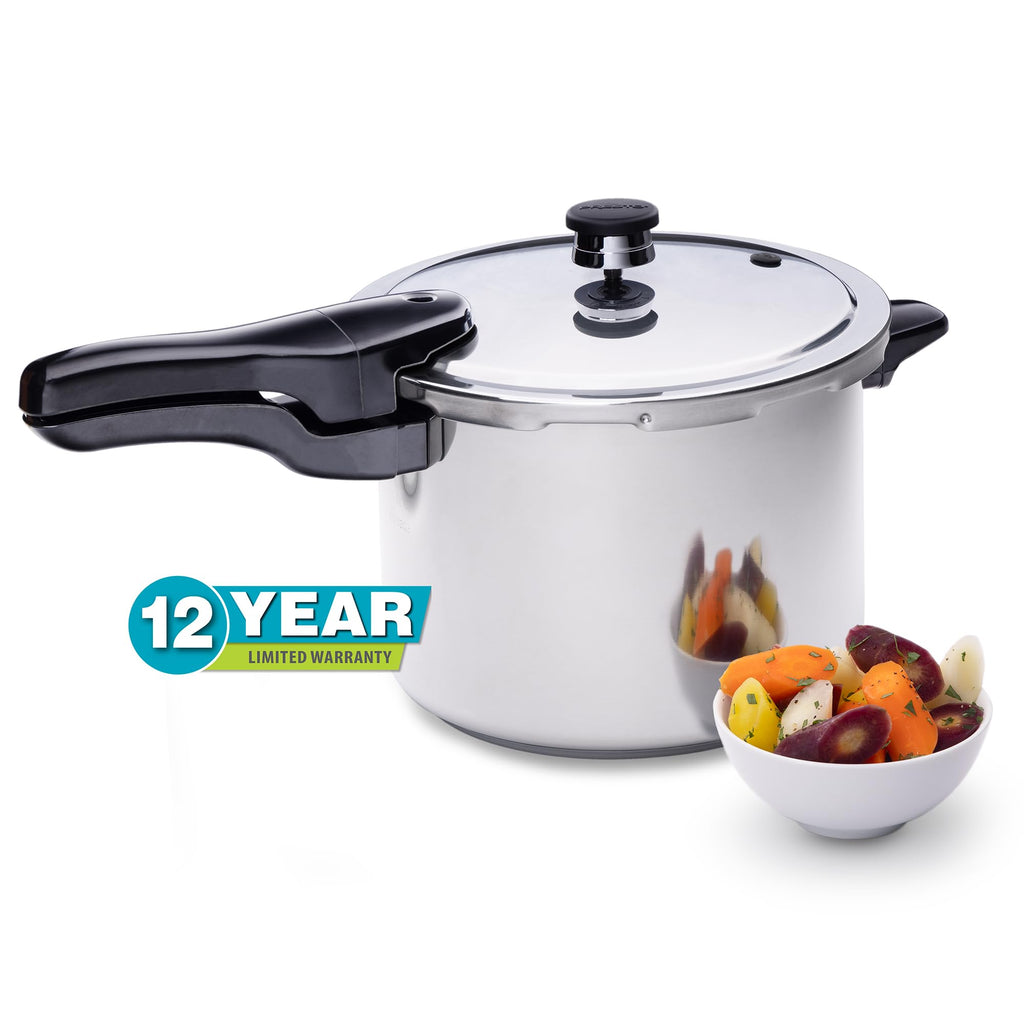 6-Quart Stainless Steel Pressure Cooker F79455