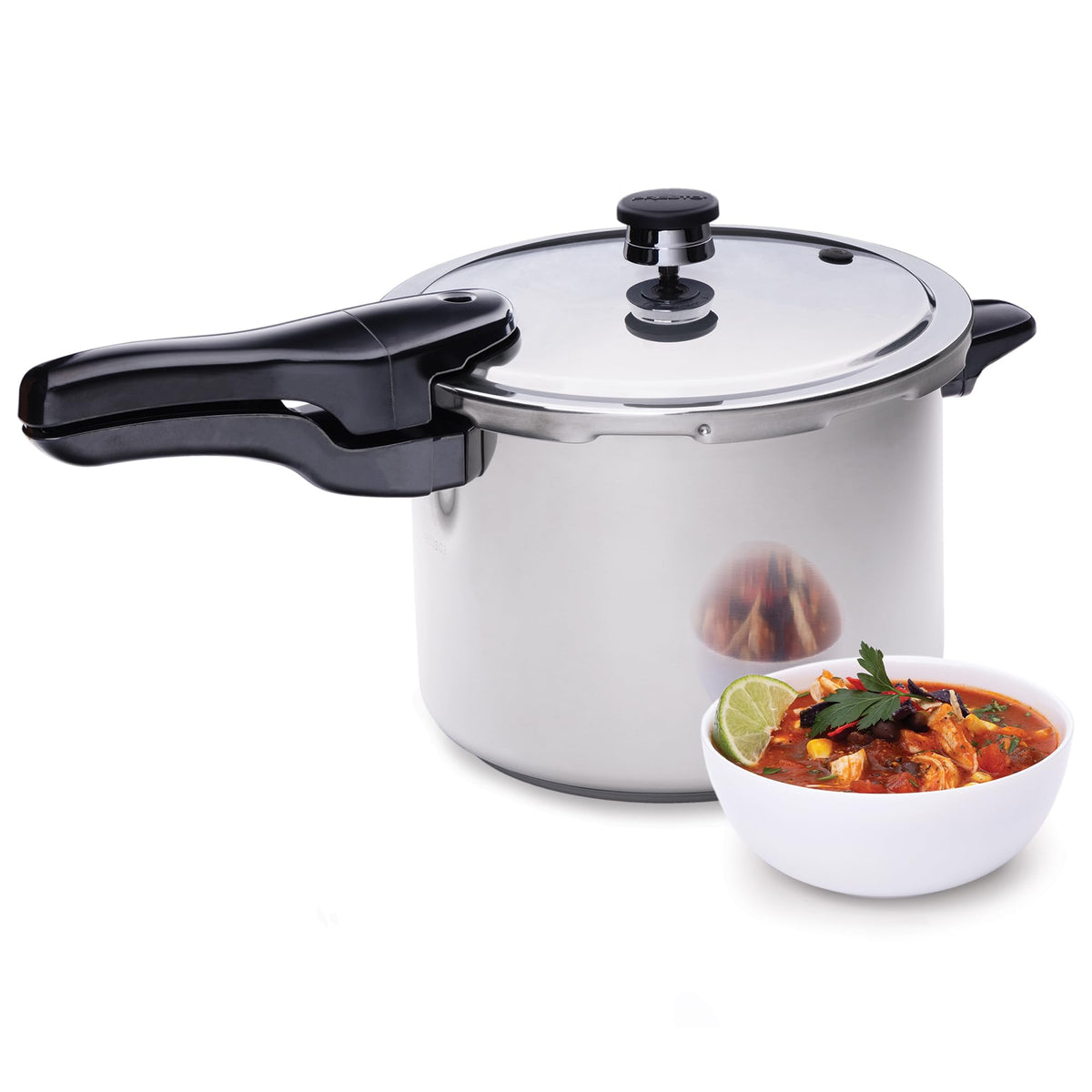 6-Quart Stainless Steel Pressure Cooker F79455