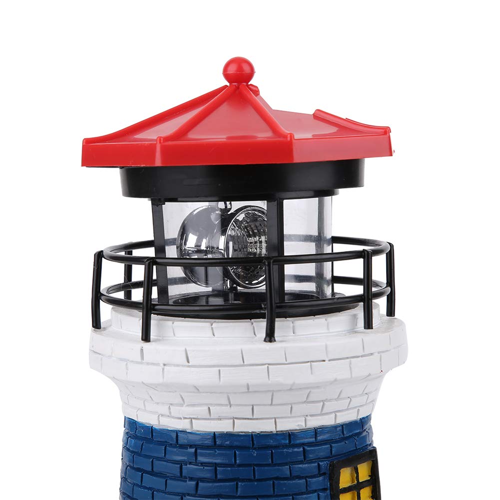 Solar Lighthouse Statue Outdoor Light A963386