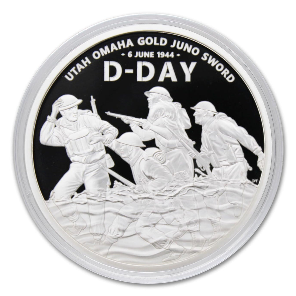 1 oz Silver D-Day 80th Anniversary Coin L781