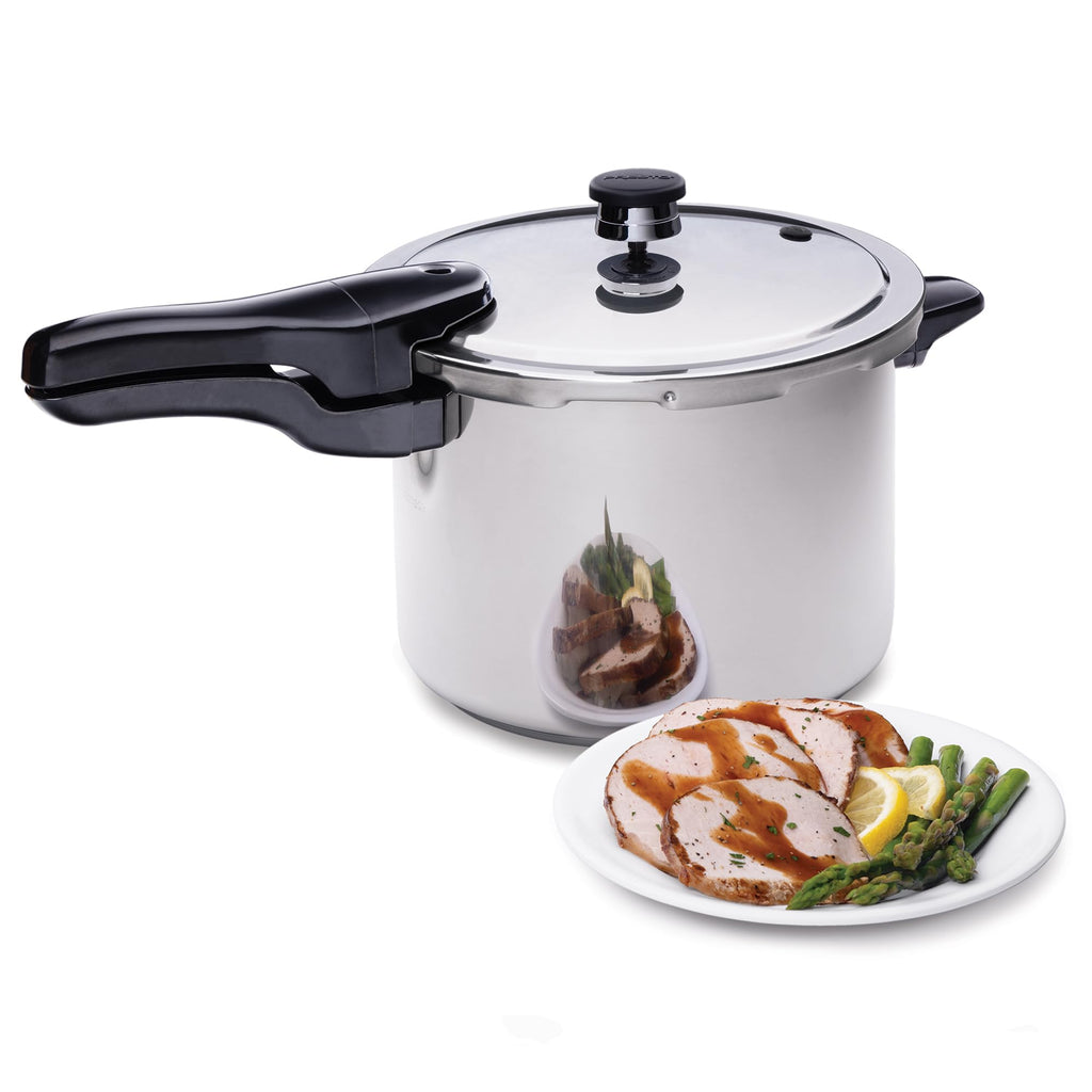 6-Quart Stainless Steel Pressure Cooker F79455