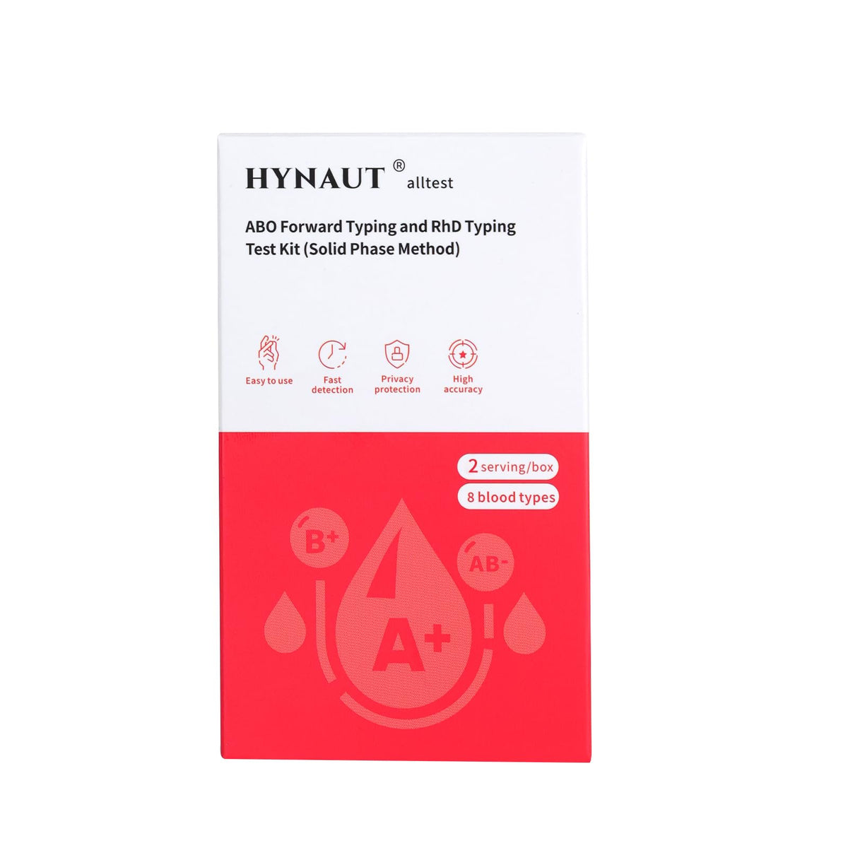 Type 8 Blood Test Kit 2 Test S41189