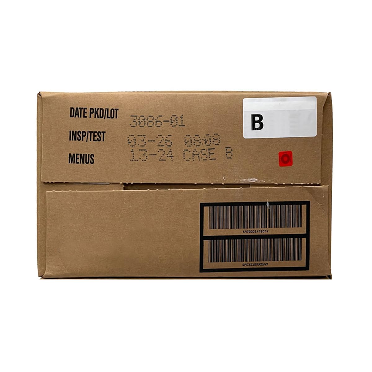 Meals Ready to Eat A and B Cases K690