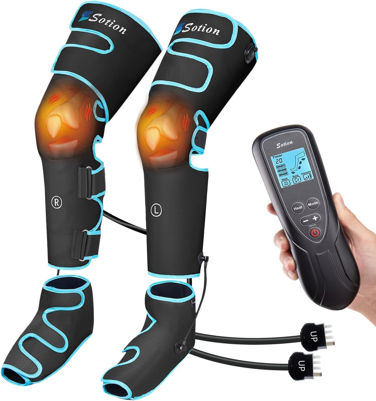 Air Compression Heat Leg Massager G428