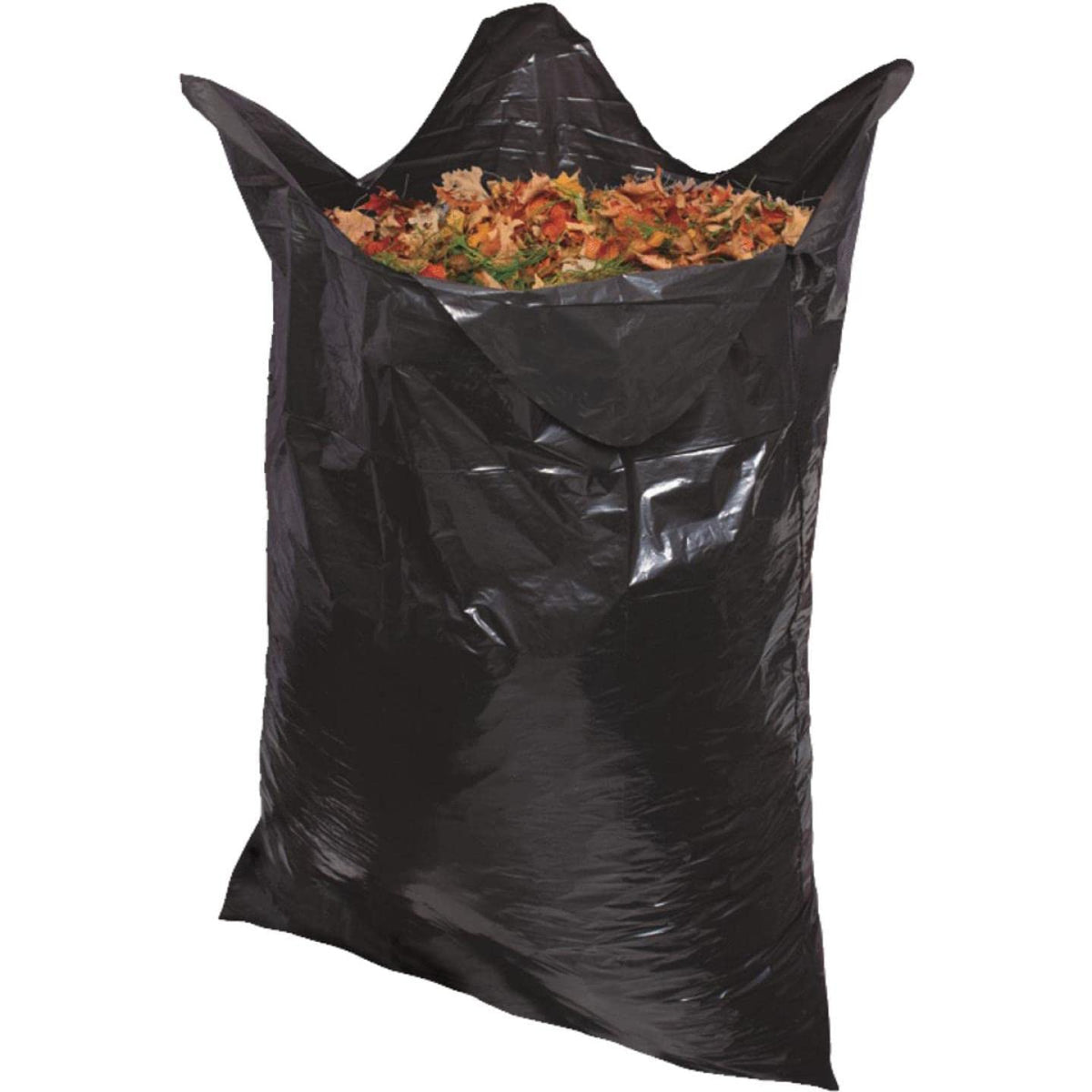 42 Gallon 4 MIL Black Heavy Duty Trash Bags Pack of 128 T60896