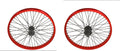 20 x 2.125 Alloy Front & Rear Bike Wheel Set U9209