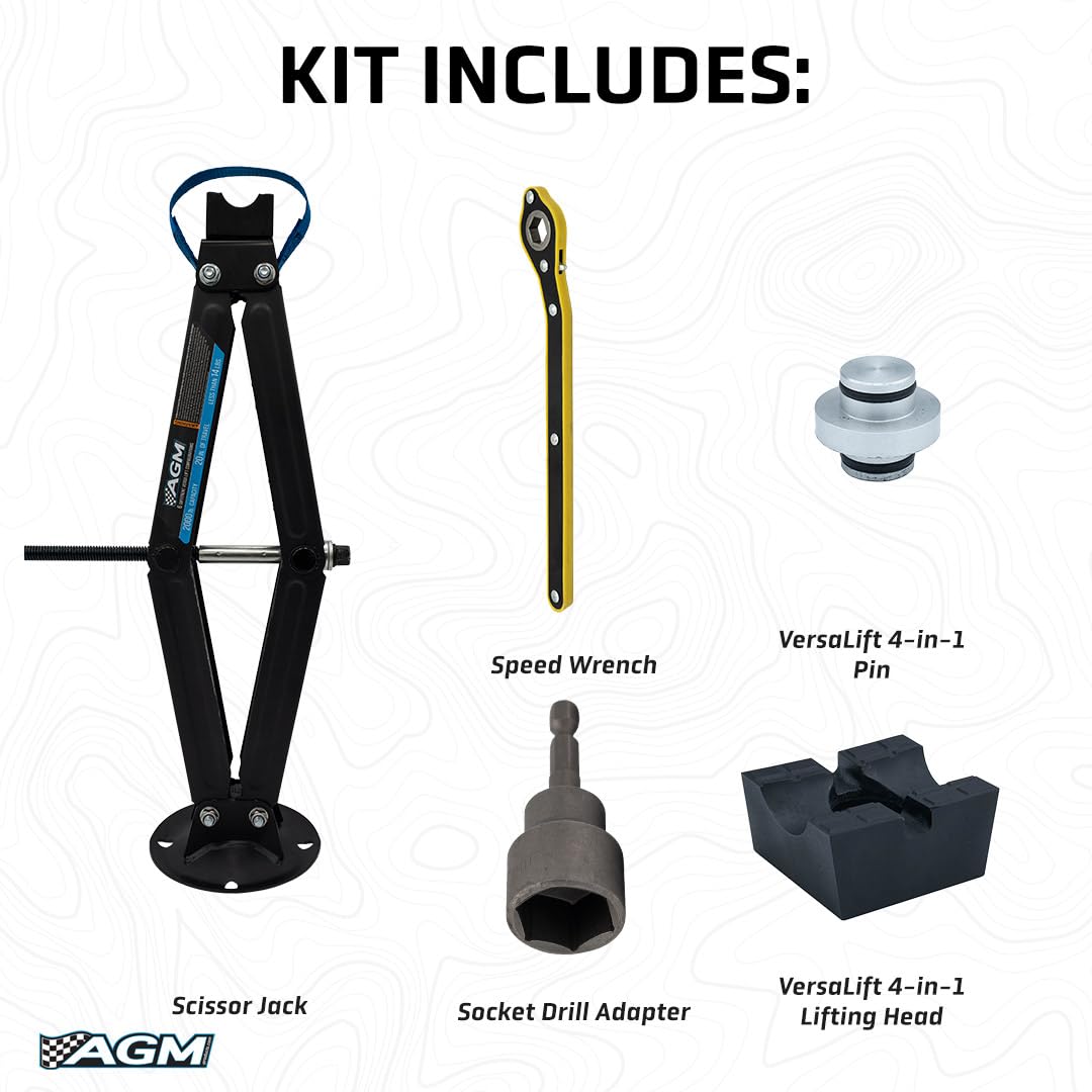Scissor Jack 2,000 lb D5160