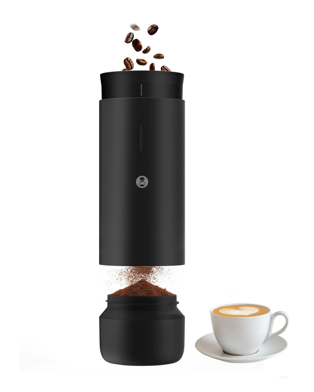 Portable Conical Burr Electric Coffee Grinder with 30 Settings A318