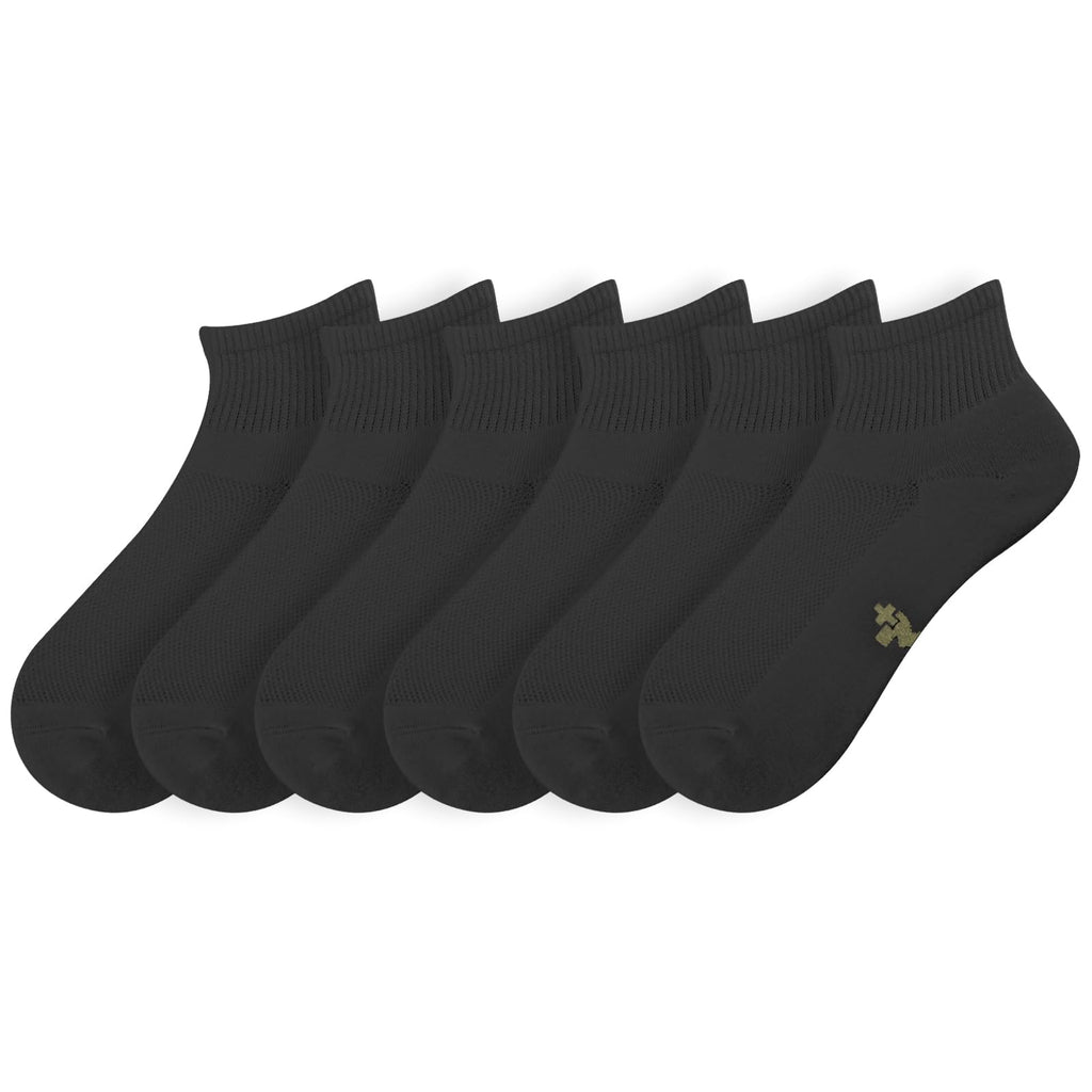 Bamboo Viscose Ankle Socks 6 Pairs B901