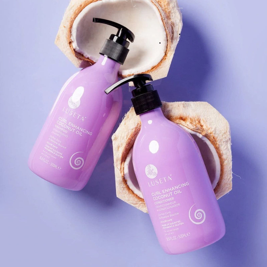 Coconut Oil Shampoo & Conditioner Set and Leave in Conditioner and Curly Hair Mask C861182