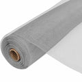 Aluminum Mesh Screen 39.4x196.9 Inch Silver G875