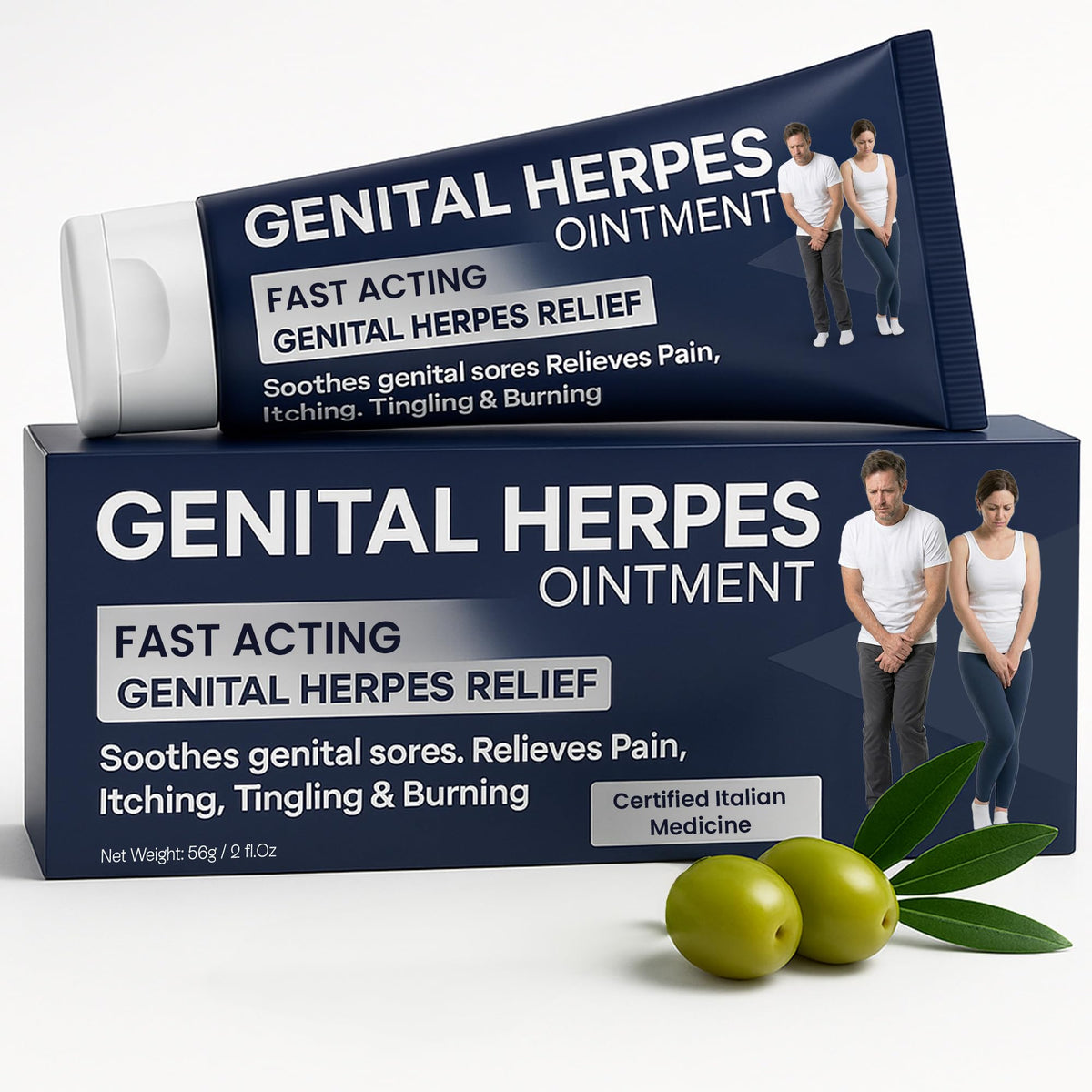Genital Herpes Treatment Ointment 56g M233