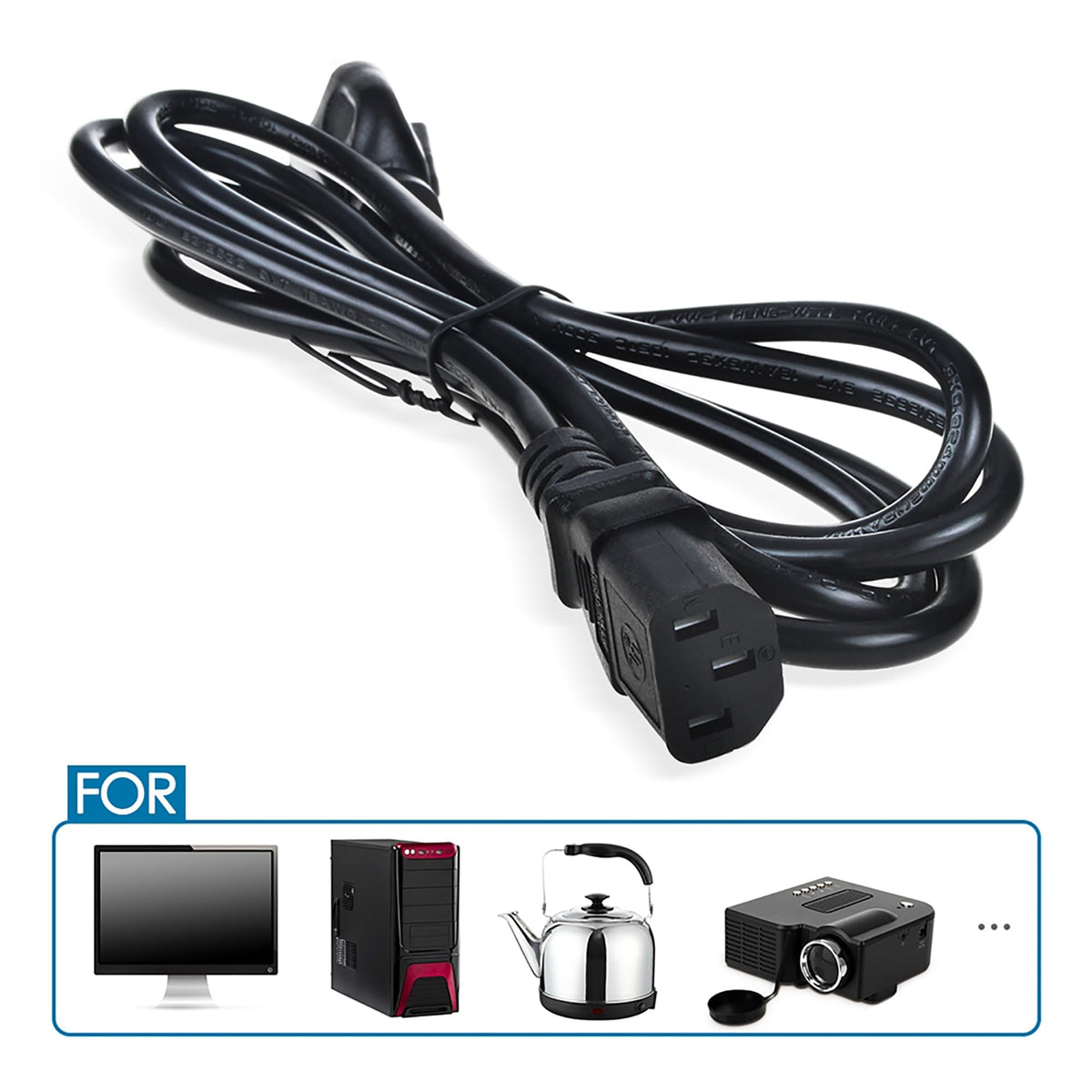 6ft AC Power Cord Cable X20846