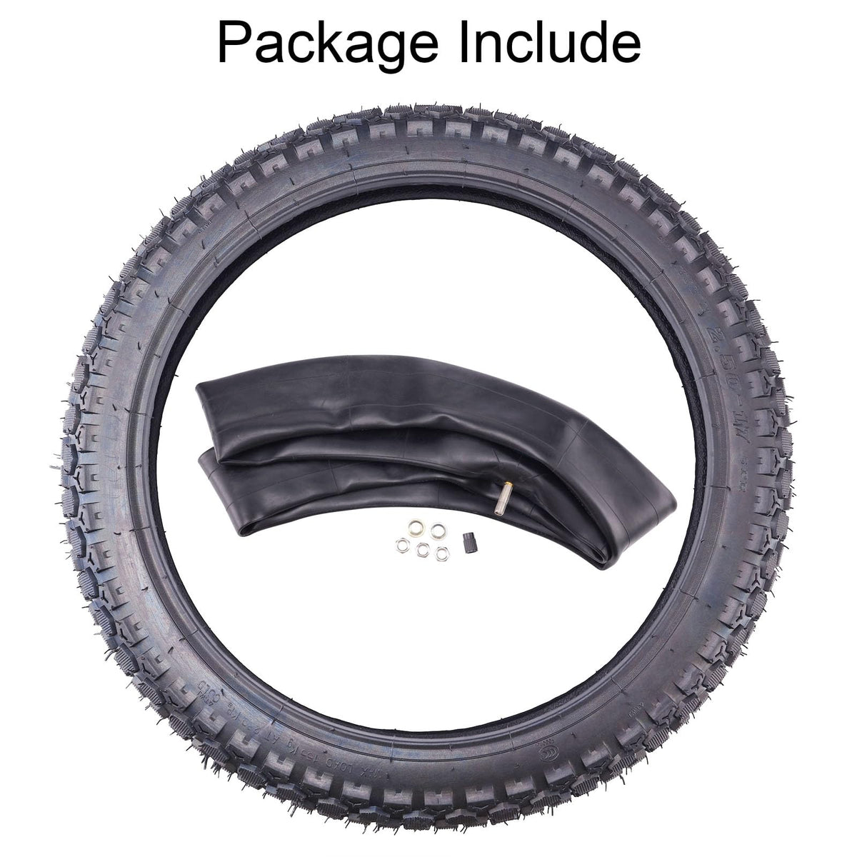 2.50/2.75-17 Motorcycle Tire and Inner Tube M55213