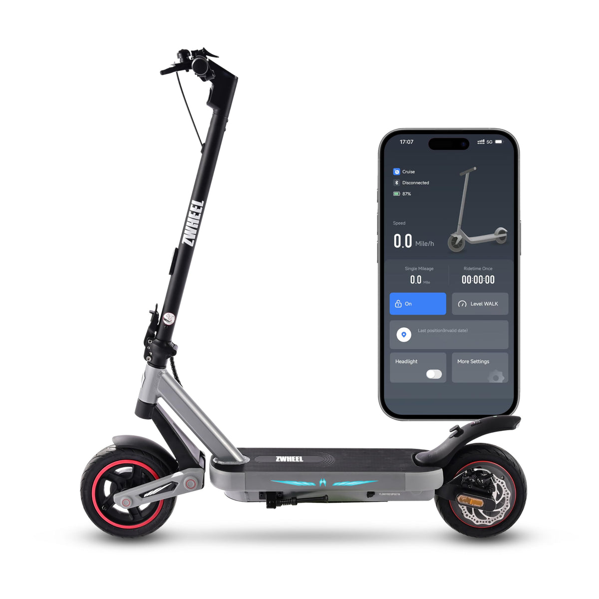 10-Inch Off-Road Electric Scooter J187701