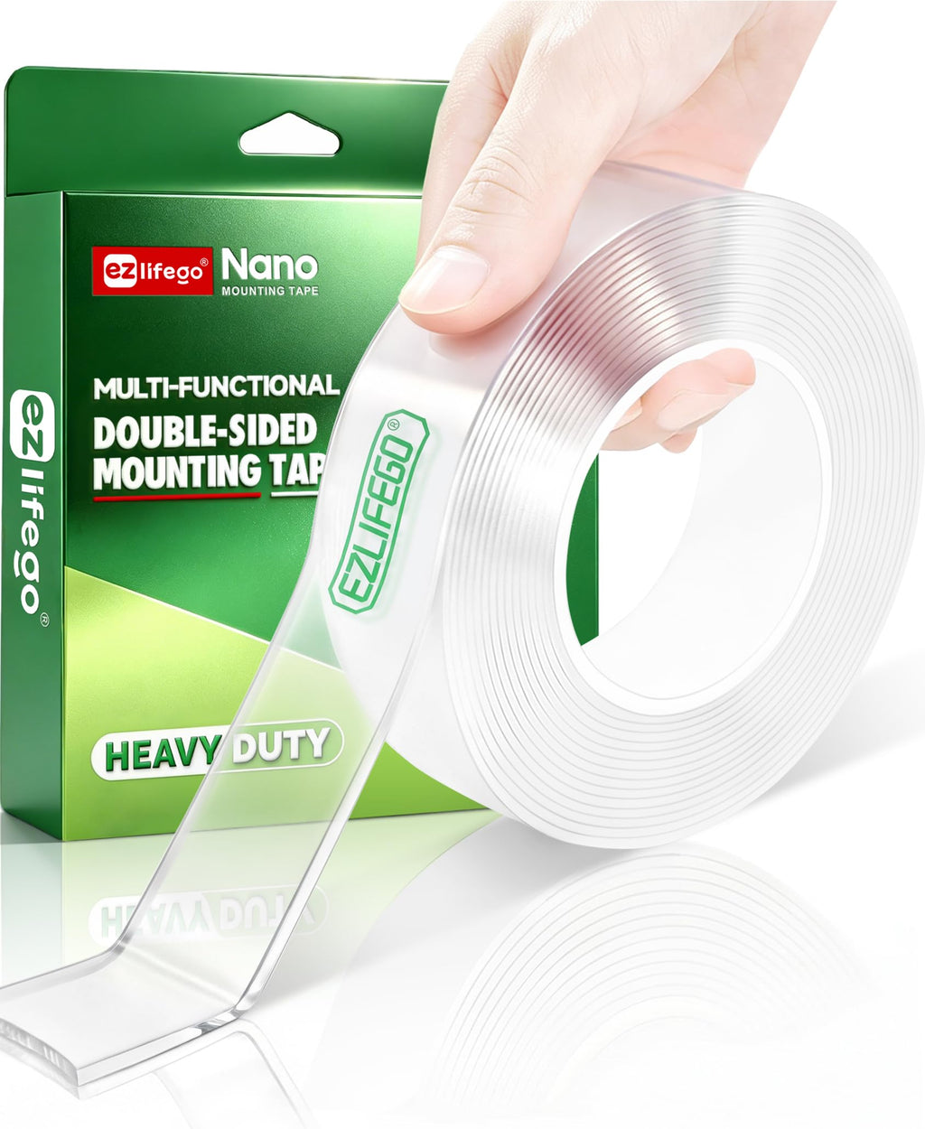 Heavy Duty Double Sided Mounting Tape, 9.85FT Z1326