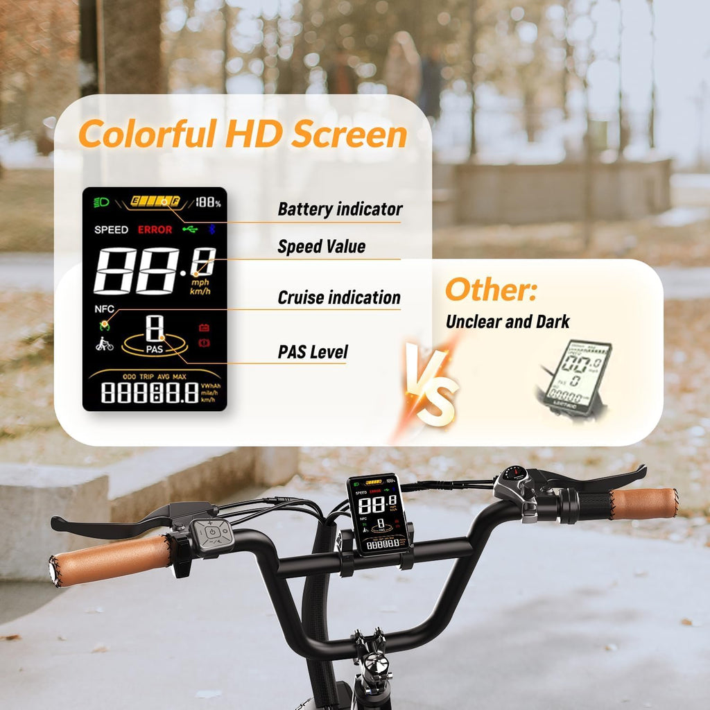 1500W Peak 48V 20Ah Electric Bike N2597