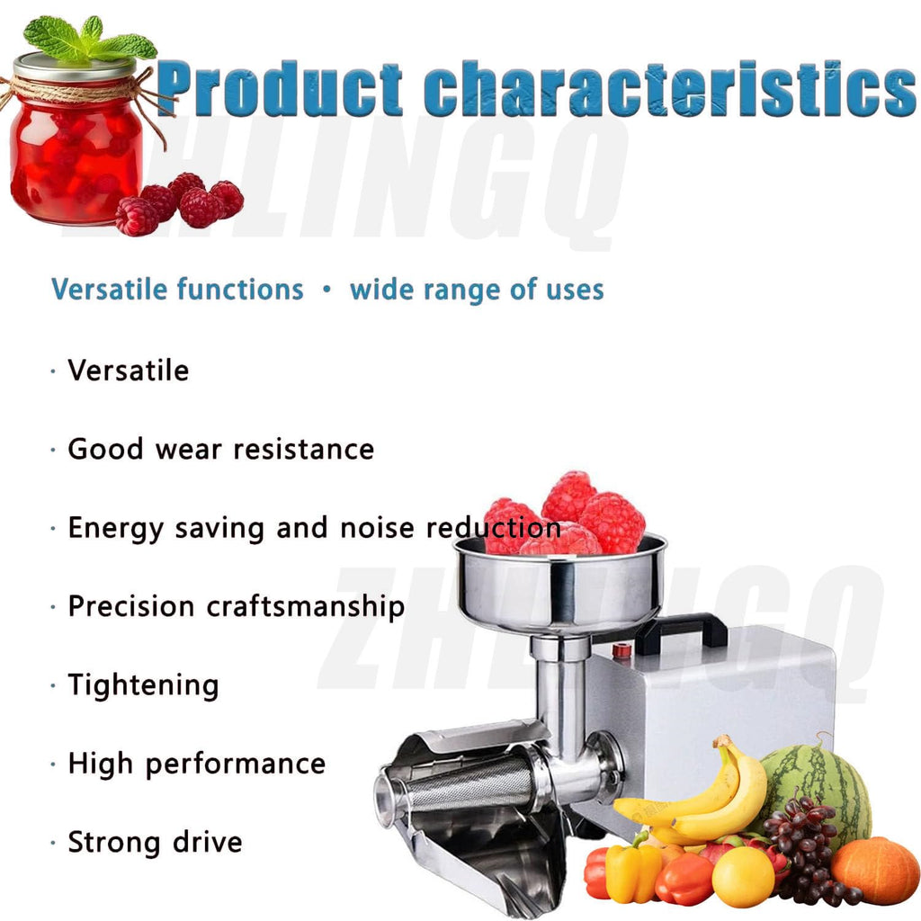 450W Stainless Steel Electric Tomato Strainer O215317