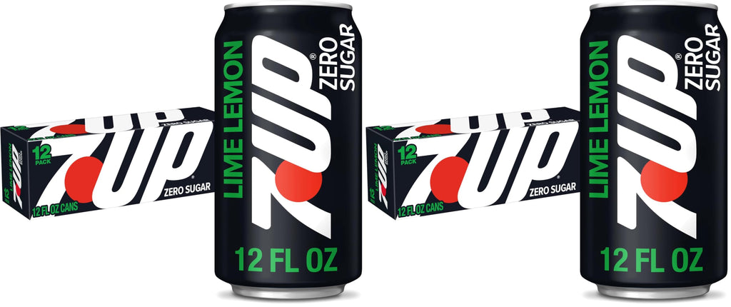 Zero Sugar 7-Up Soda, 12 Oz (Pack of 24) I3214