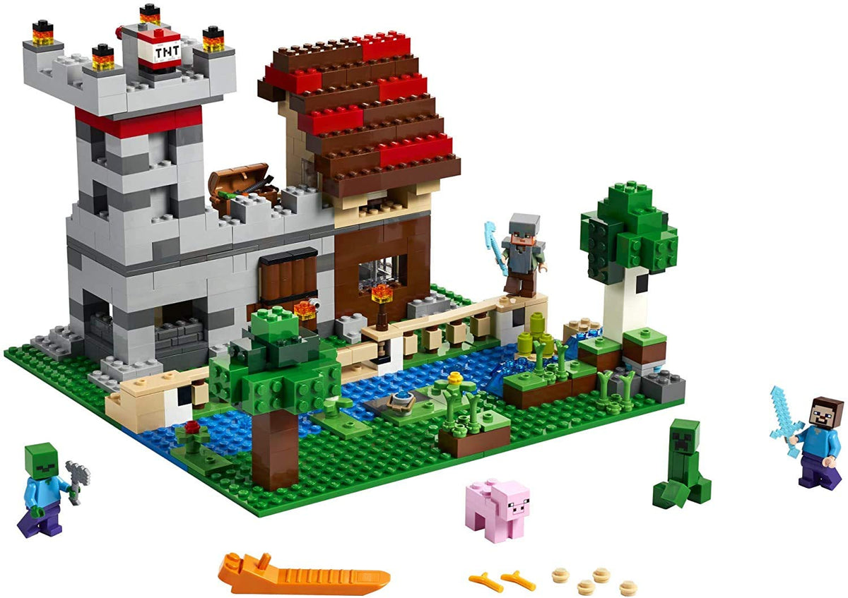 Minecraft Brick Construction Toy and Minifigures 564 Pieces I1266