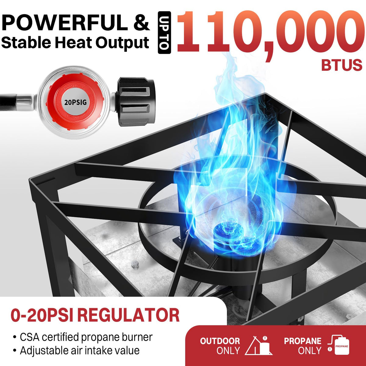 60QT Crawfish Boiler with Dustproof Cover U22569