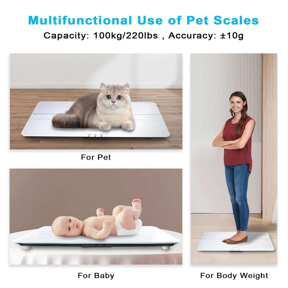 Digital Pet Scale 220lbs Z287815