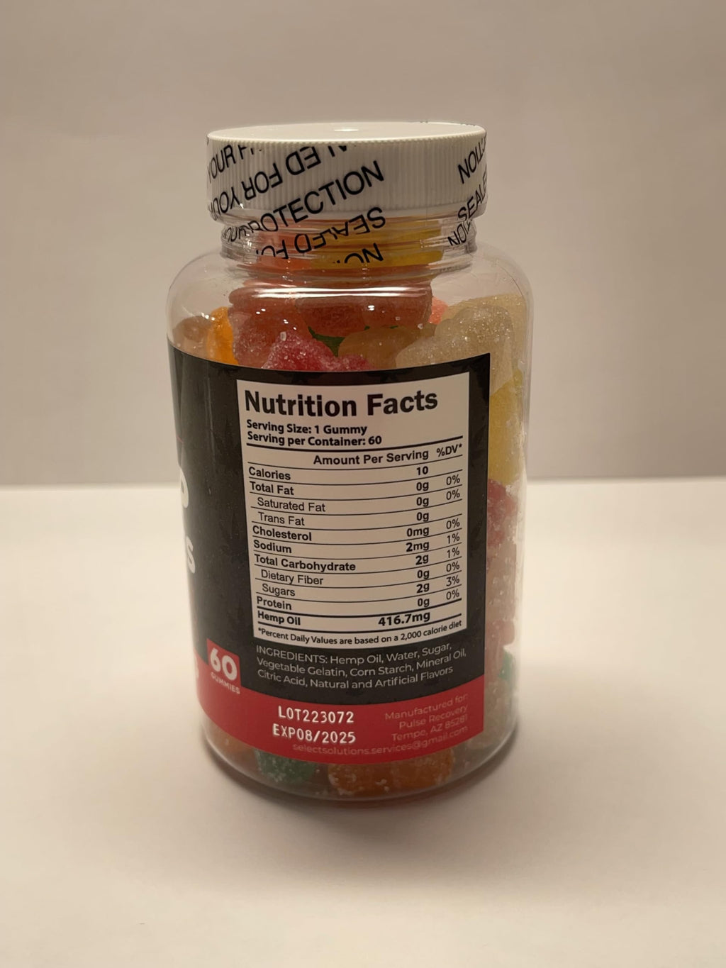 Hemp Gummies 2-Pack 120 Count C7832