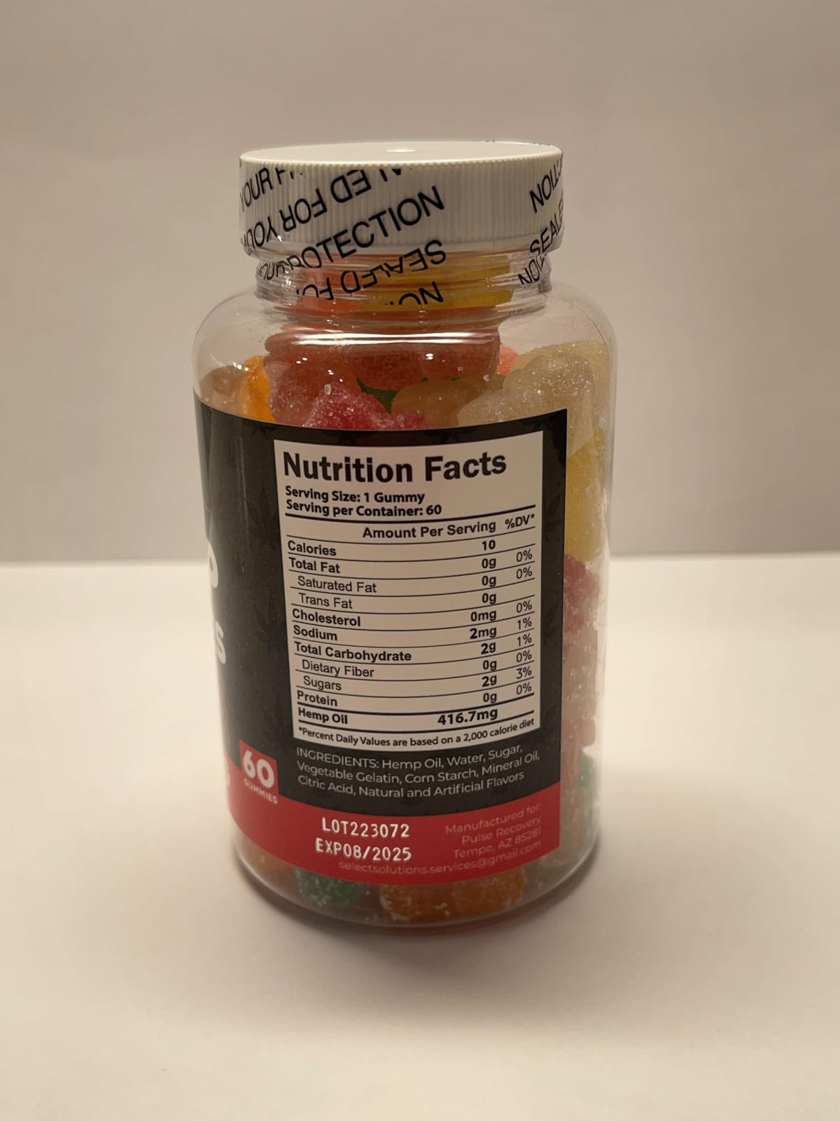 Hemp Gummies 2-Pack 120 Count C7832