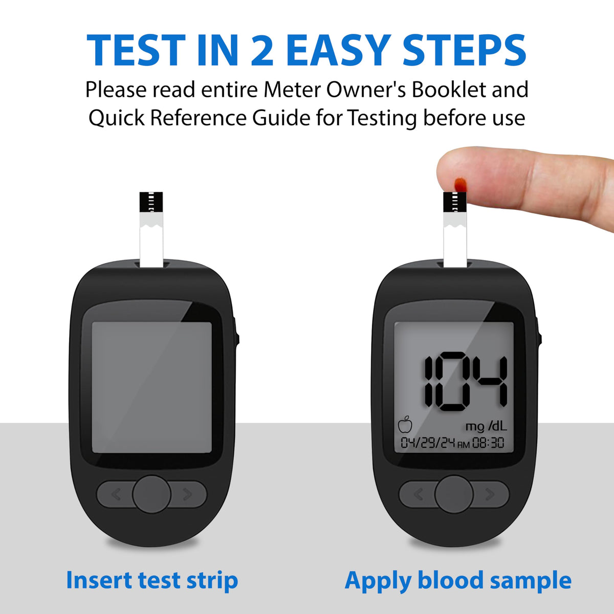 Blood Glucose Test Strips, 200 Count T731