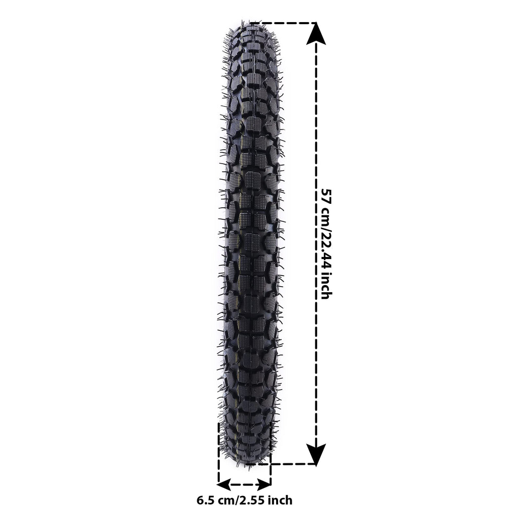 2.50/2.75-17 Motorcycle Tire and Inner Tube M55213
