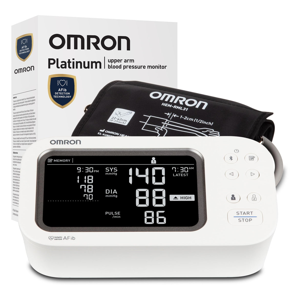 Blood Pressure Monitor & Upper Arm Cuff S840640