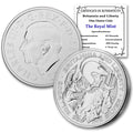 1 oz British Silver Britannia and Liberty Coin I598638