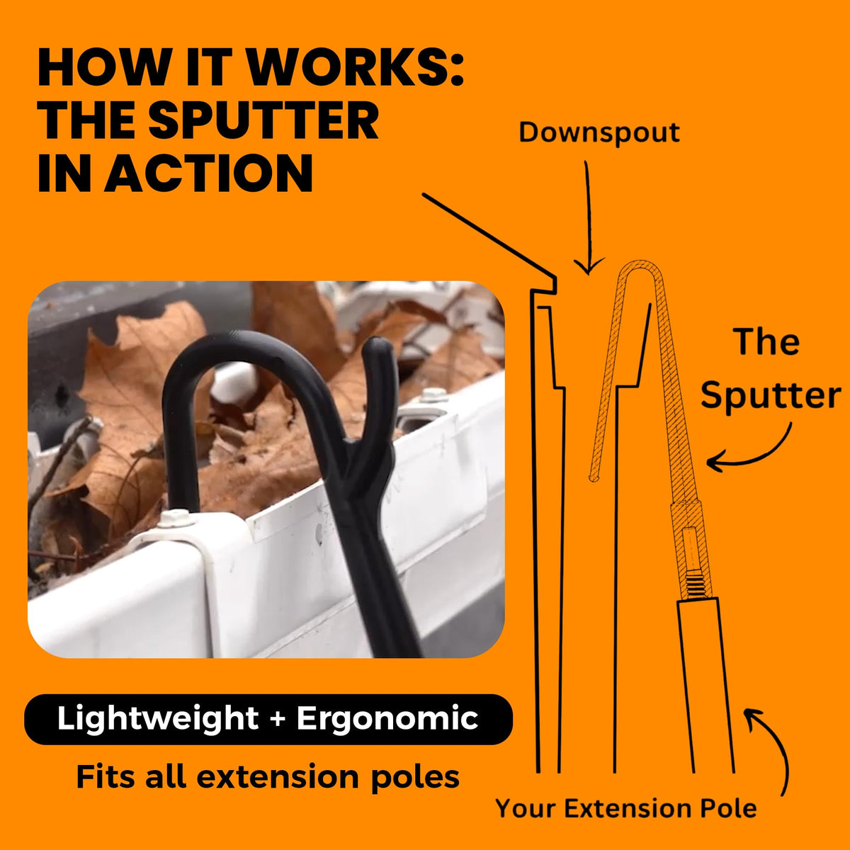 Gutter Cleaning Tool Attachment K500868