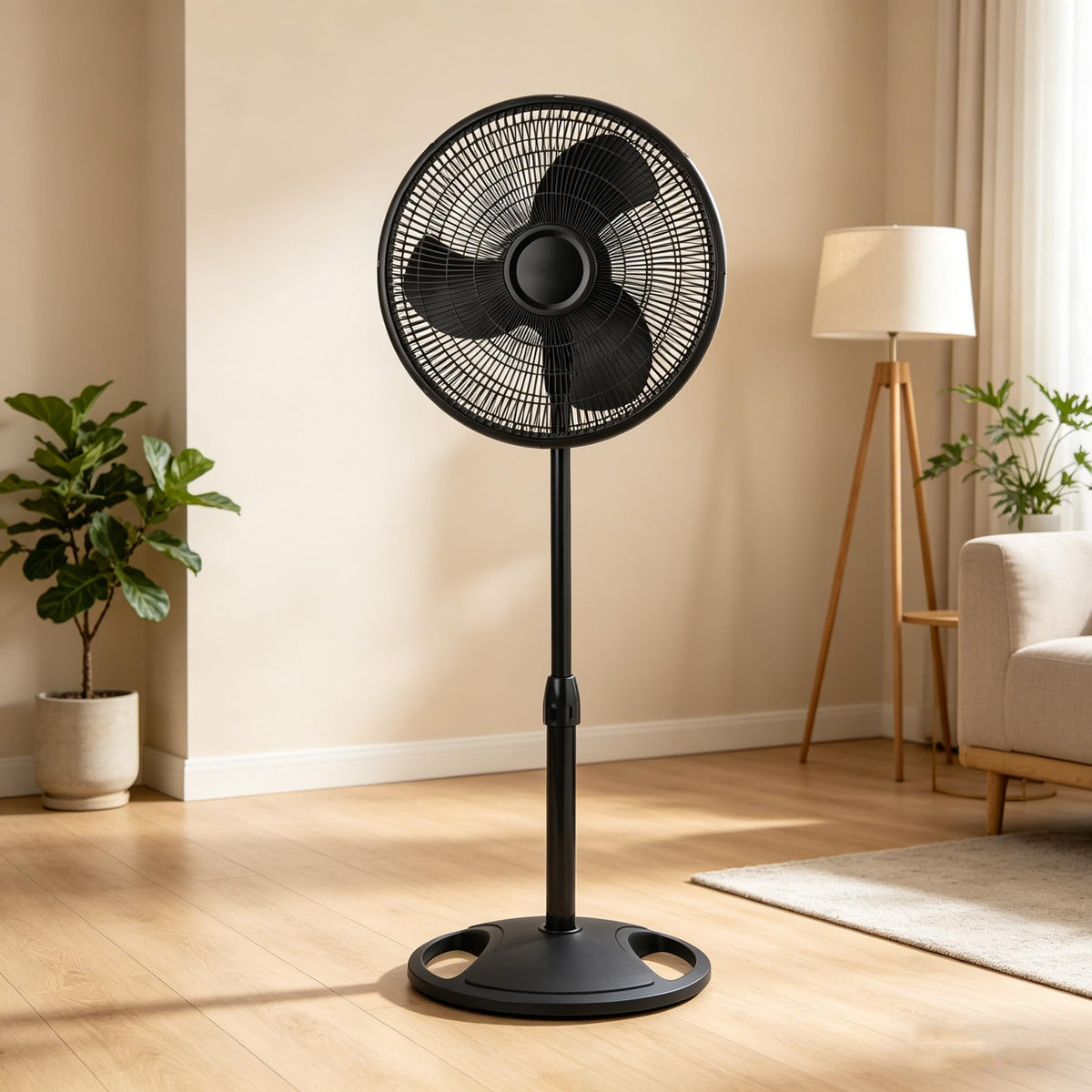 16" Oscillating Adjustable Pedestal Fan M9524