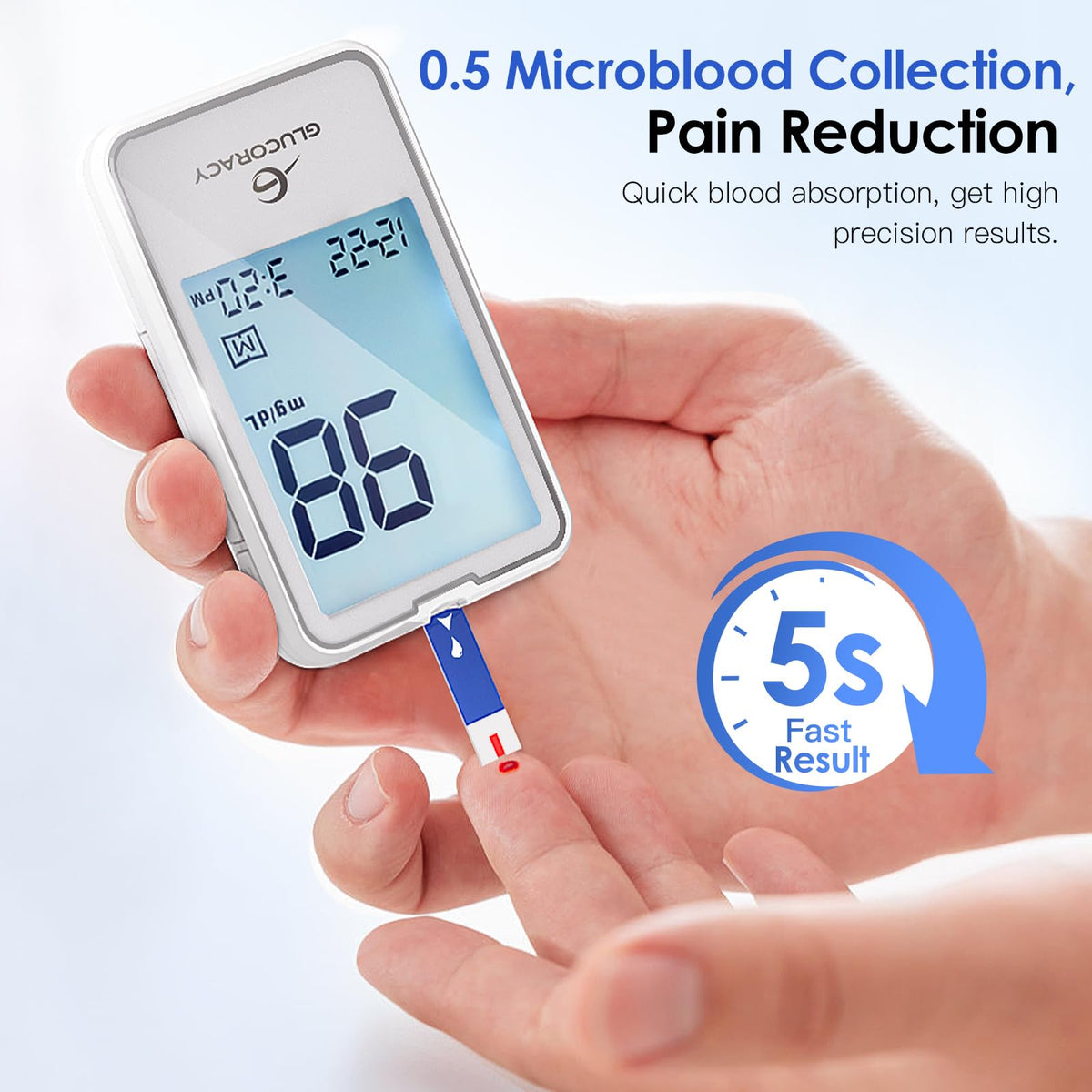 Blood Glucose Test Strips 300 Counts Y831