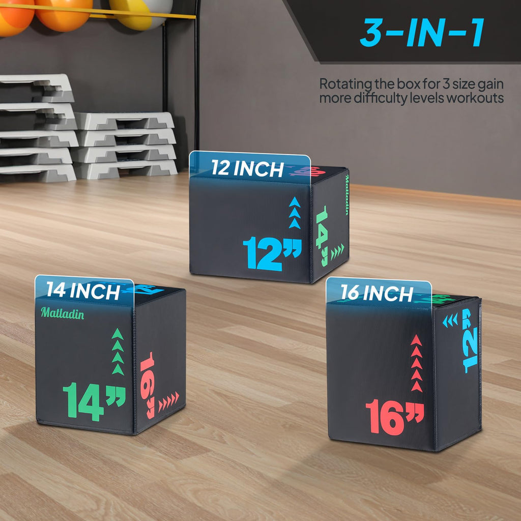 Heavy Foam Plyometric Jump Box Q272585