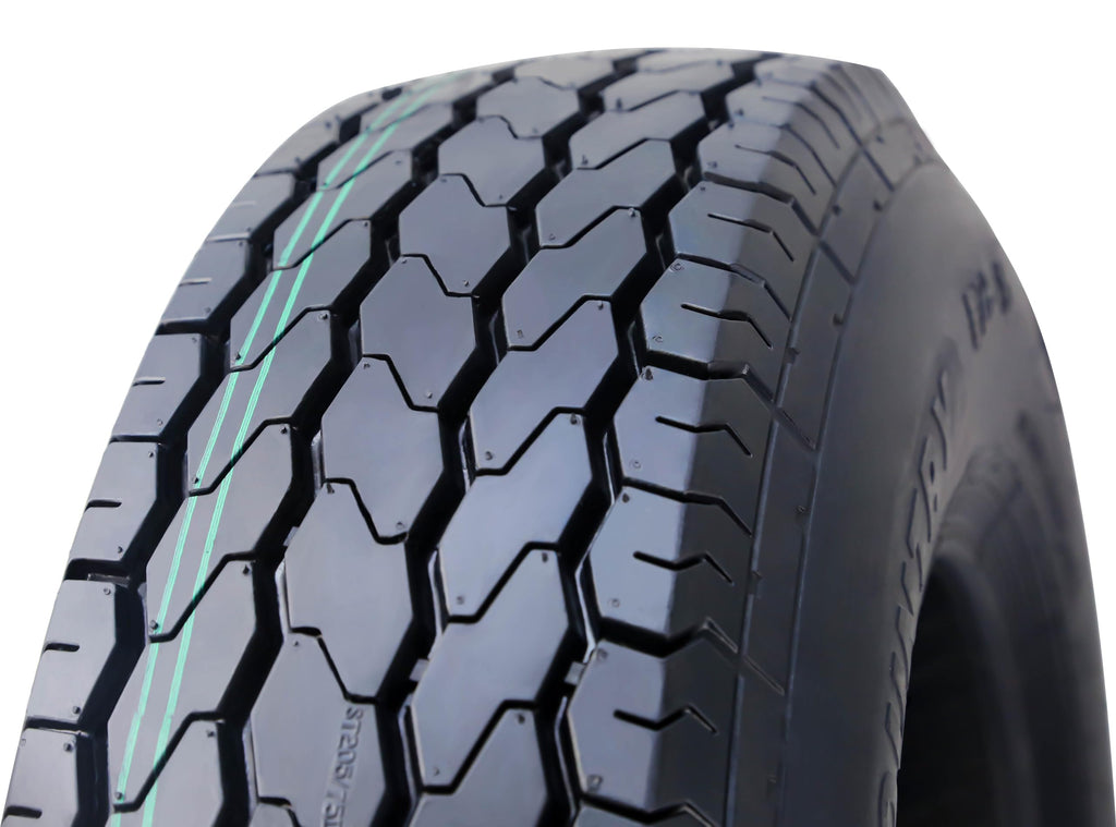 Trailer Tire Wheel ST205/75D15 6PR 101L 5X4.5 White Spoke Pk2 R3247