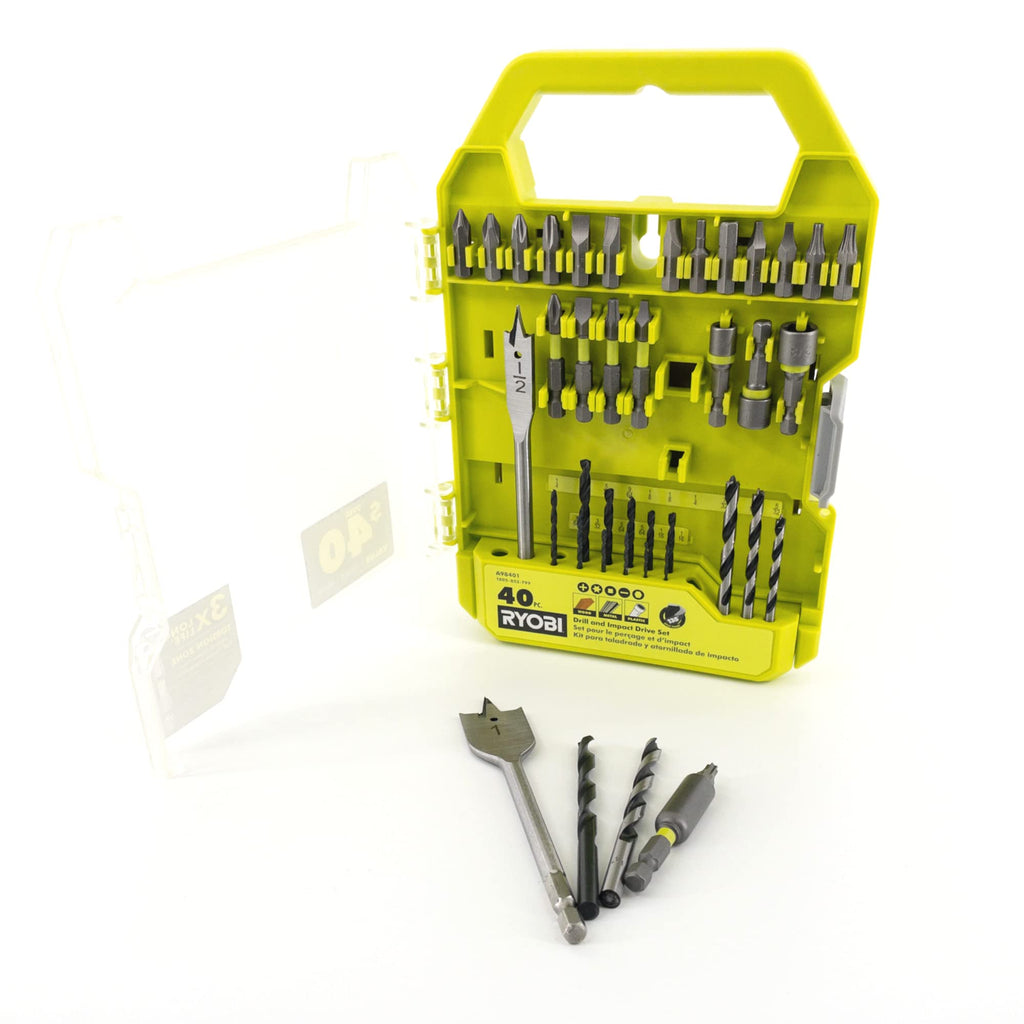 18V Drill Set with Battery, Charger, Bits & Bag N38127